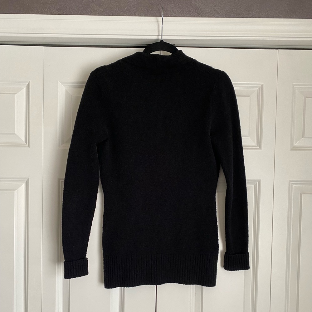 Vintage black boucle sweater - Picture 6 of 8